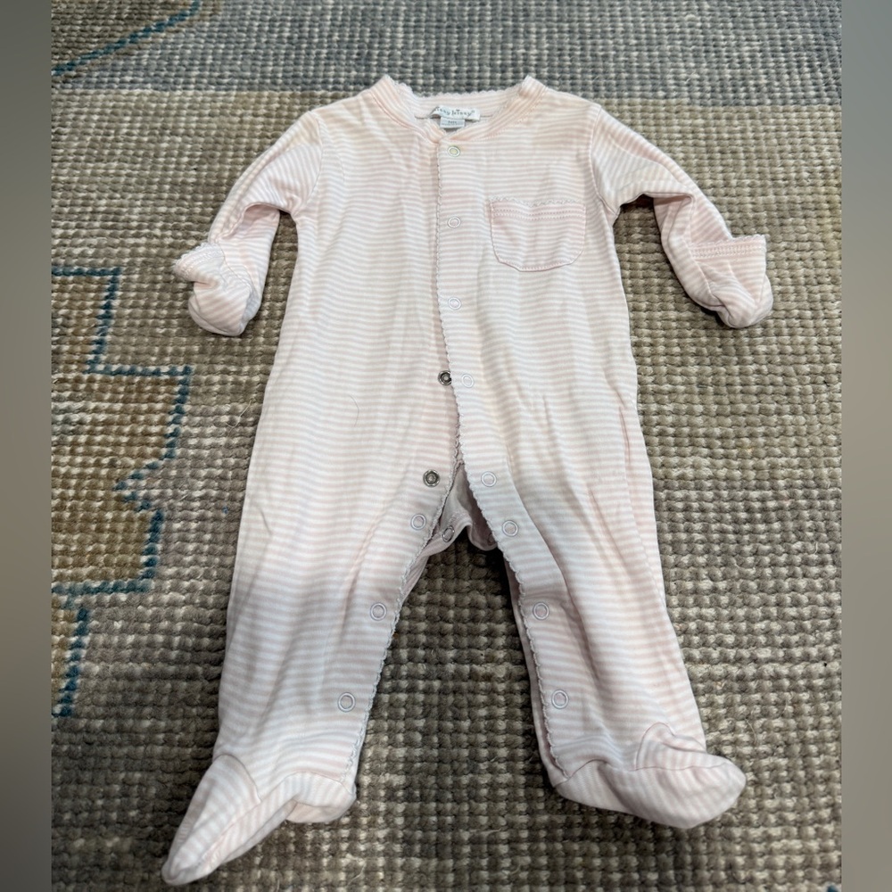 Kissy Kissy Pink Striped Kids One Piece